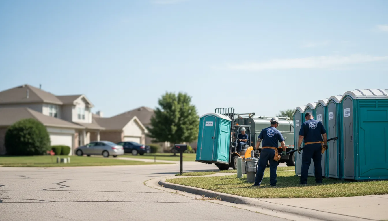 Porta Potty Rental in East Peoria, IL near me